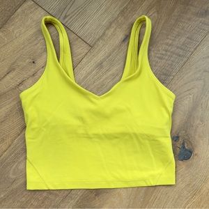 lululemon Align Tank Yellow Size 4